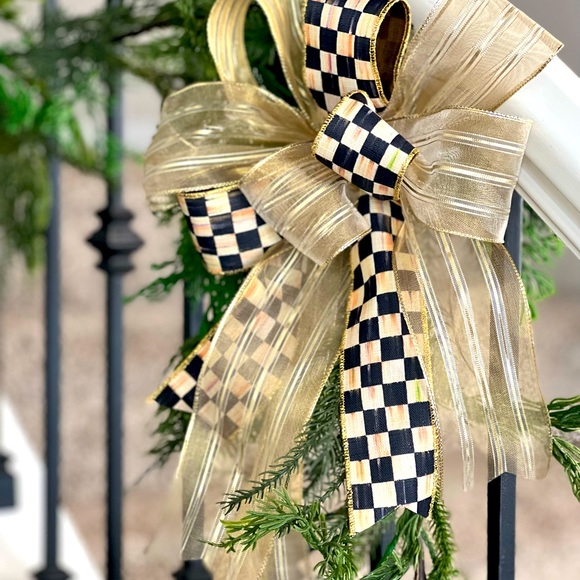 Handmade made Mackenzie Childs Bow